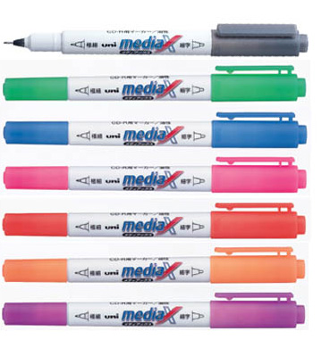 PD-153T 三菱CD-R 双头刻录记号笔